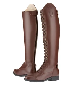 Bottes à lacets Monza cognac