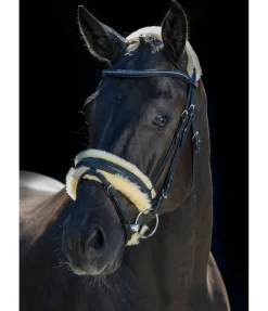 Bridon avec véritable fourrure d'agneau Soft Comfort II