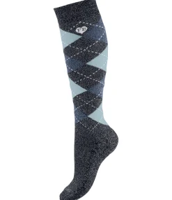 Chaussettes hautes pailletées enfant Caro