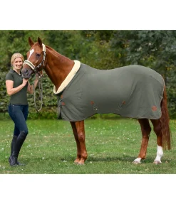 Chemise séchante avec col en polaire Teddy Timeless Elegance