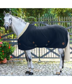 Chemise séchante avec col en polaire Teddy Timeless Elegance