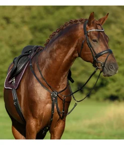 Collier de chasse en cuir gras Basic