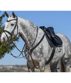 Collier de chasse en cuir gras Elastic Professional