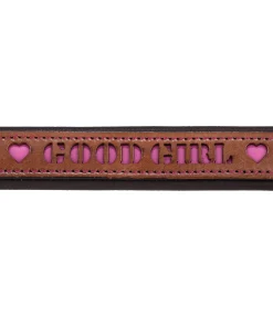 Collier pour chien en cuir Good Dog