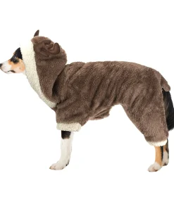 Combinaison douillette pour chien Rudolph