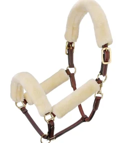 Ensemble de protections en polaire Teddy pour licol - 4 éléments