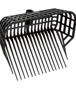 Fourche à copeaux avec renforts latéraux