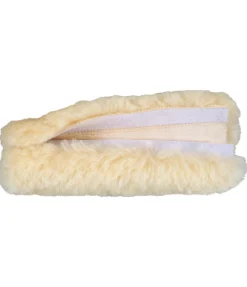 Fourreau pour têtière ou muserolle en véritable fourrure d'agneau