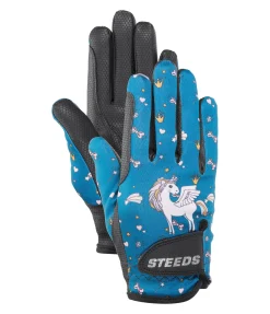 Gants d'équitation d'hiver enfant Unicorn