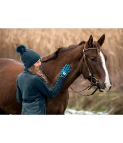 Gants d'équitation d'hiver enfant Unicorn