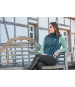 Gilet d'équitation basique en polaire Rhea