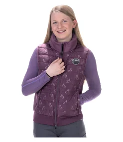 Gilet d'équitation bi-matière Enfant Sarah II