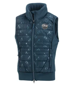 Gilet d'équitation bi-matière Enfant Sarah II