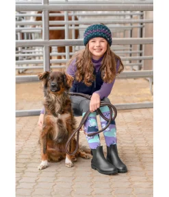 Gilet d'équitation en polaire enfant Magali