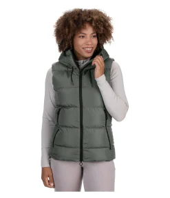 Gilet d'équitation matelassé à capuche Mira III