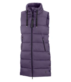 Gilet d'équitation matelassé long Amber