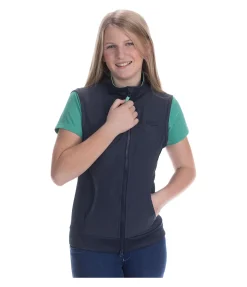 Gilet d'équitation stretch bi-matière Enfant Hedi