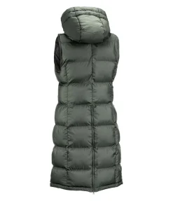 Gilet long à capuche Clara