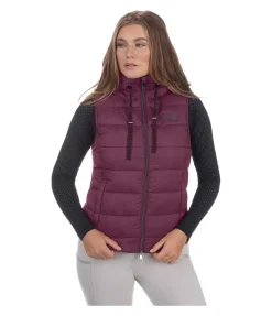 Gilet matelassé à capuche Mila
