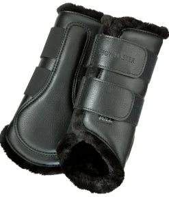 Guêtres de dressage antérieures en polaire Teddy