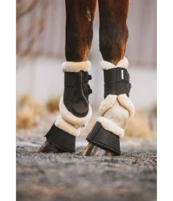 Guêtres de dressage avec polaire Teddy Sparkle (pour antérieurs)