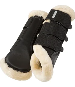 Guêtres de dressage avec polaire Teddy Sparkle (pour postérieurs)