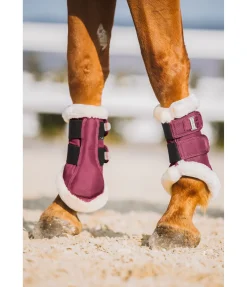 Guêtres de dressage en polaire Teddy Essential (antérieurs)