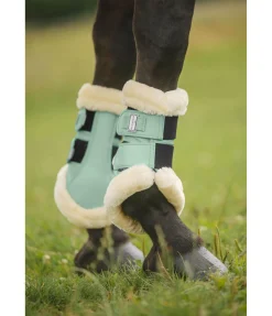 Guêtres de dressage en polaire Teddy Essential (antérieurs)