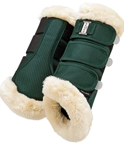 Guêtres de dressage en polaire Teddy Essential (postérieurs)