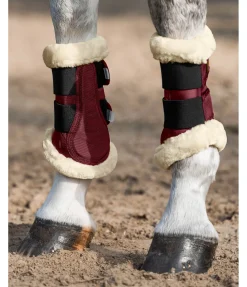 Guêtres de dressage en polaire Teddy Essential (antérieurs)