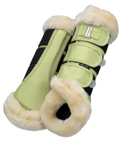 Guêtres de dressage en polaire Teddy Essential (postérieurs)