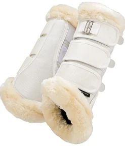 Guêtres de dressage en polaire Teddy Essential (postérieurs)