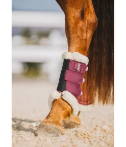 Guêtres de dressage en polaire Teddy Essential (postérieurs)