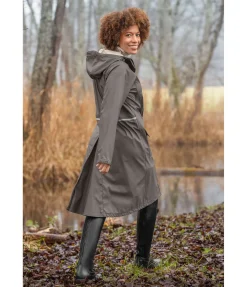 Imperméable à capuche Frieda