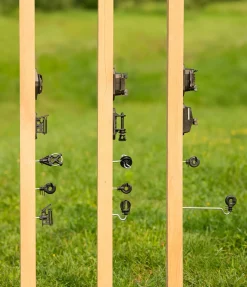 Isolateurs annulaires avec vis à bois