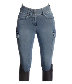 Jeans d'équitation grip taille haute Laura