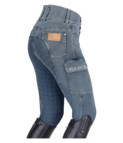 Jeans d'équitation grip taille haute Laura