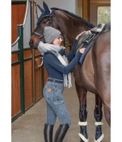 Jeans d'équitation grip taille haute Laura