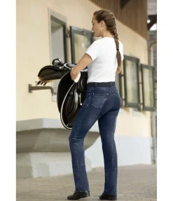 Jeans d'équitation jodhpur à fond intégral grip Lysann