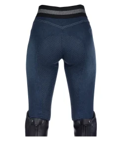 Legging d'équitation à fond intégral grip enfant Nivia II