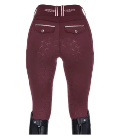 Legging d'équitation à fond intégral grip Malena