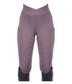 Legging d'équitation à fond intégral grip enfant Tine