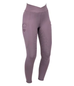 Legging d'équitation à fond intégral grip enfant Tine