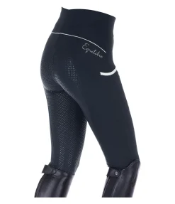 Legging d'équitation à fond intégral grip enfant Elija X