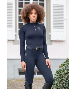 Legging d'équitation à fond intégral grip Feline