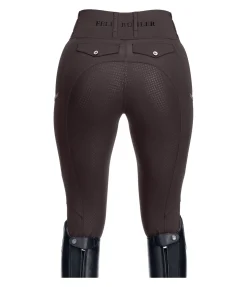 Legging d'équitation d'été à fond intégral grip Marina-Mesh