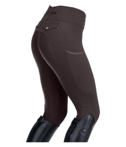 Legging d'équitation d'été à fond intégral grip Marina-Mesh