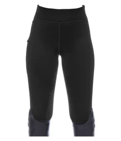 Legging d'équitation thermique à fond intégral grip enfant Snow