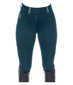 Legging d'équitation thermique avec fond intégral grip Juliette