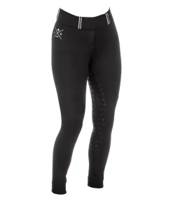 Legging d'équitation thermique avec fond intégral grip Juliette